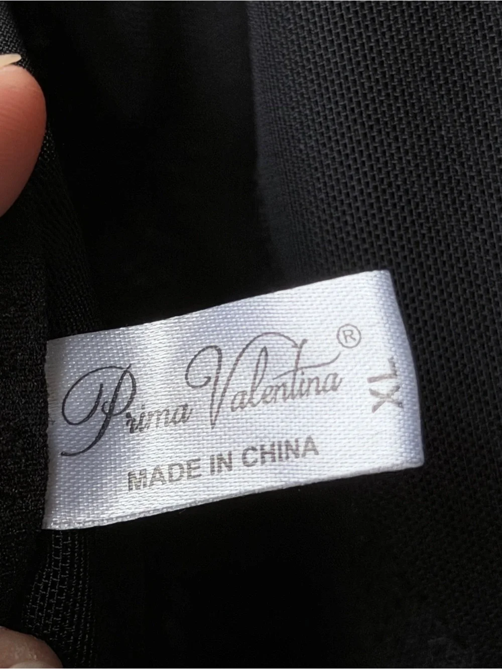 Prima Valentina Black Mesh-Panel Bodysuit